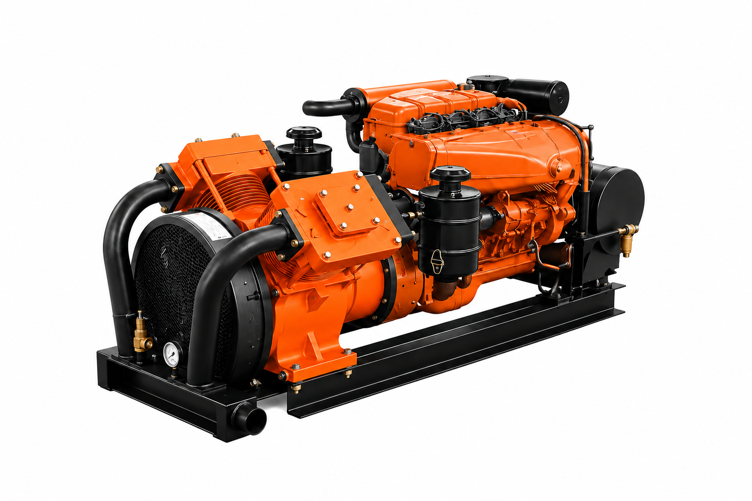 G220-2 Dizel Çimento Silobas Kompresörü