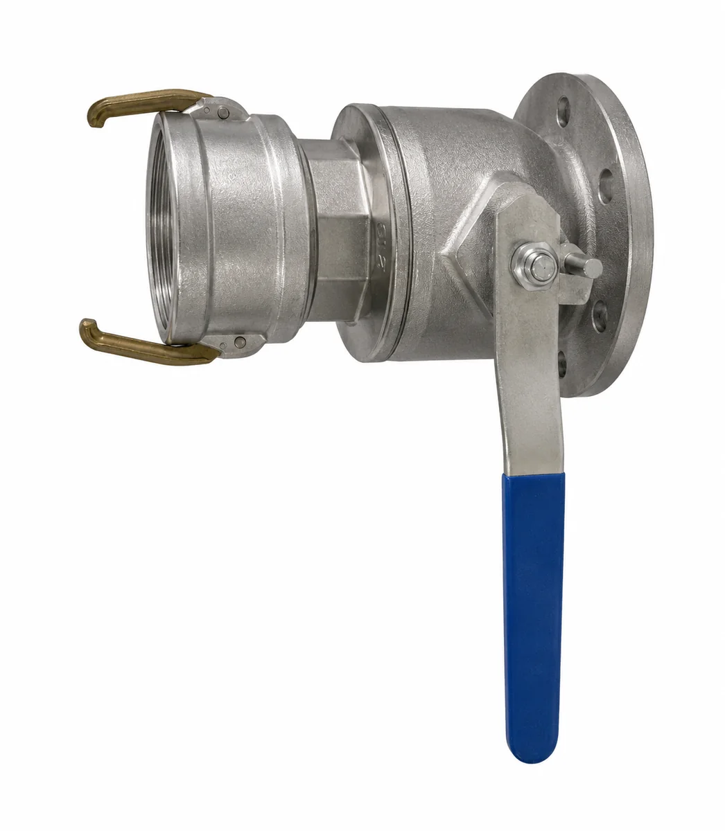 Camlock Başlıklı Alüminyum Vana - Camlock Head Aluminum Valve